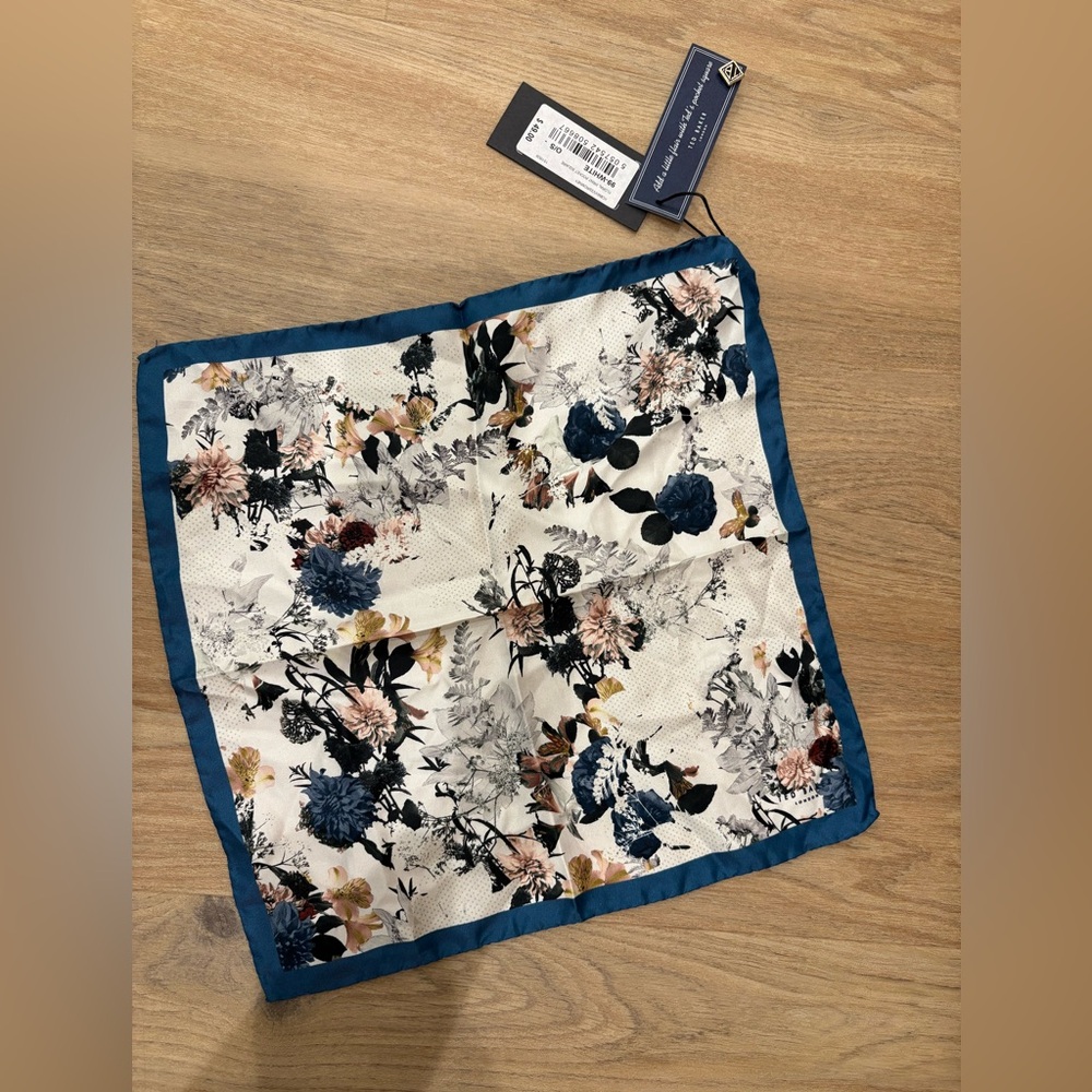Ted Baker Floral Pocket Square